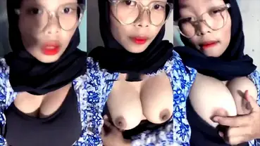 ABG Hijabers SMA Toket Gede Ngewe Indo Brutal