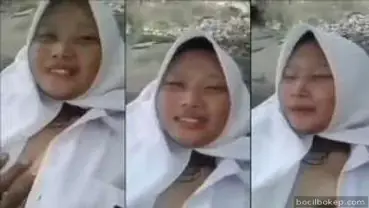 Ngewe Gadis SMA di Batu Sungai Jembutnya Sudah Lebat