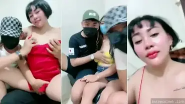 Tante Kina Mabok Digilir 2 Brondong Live